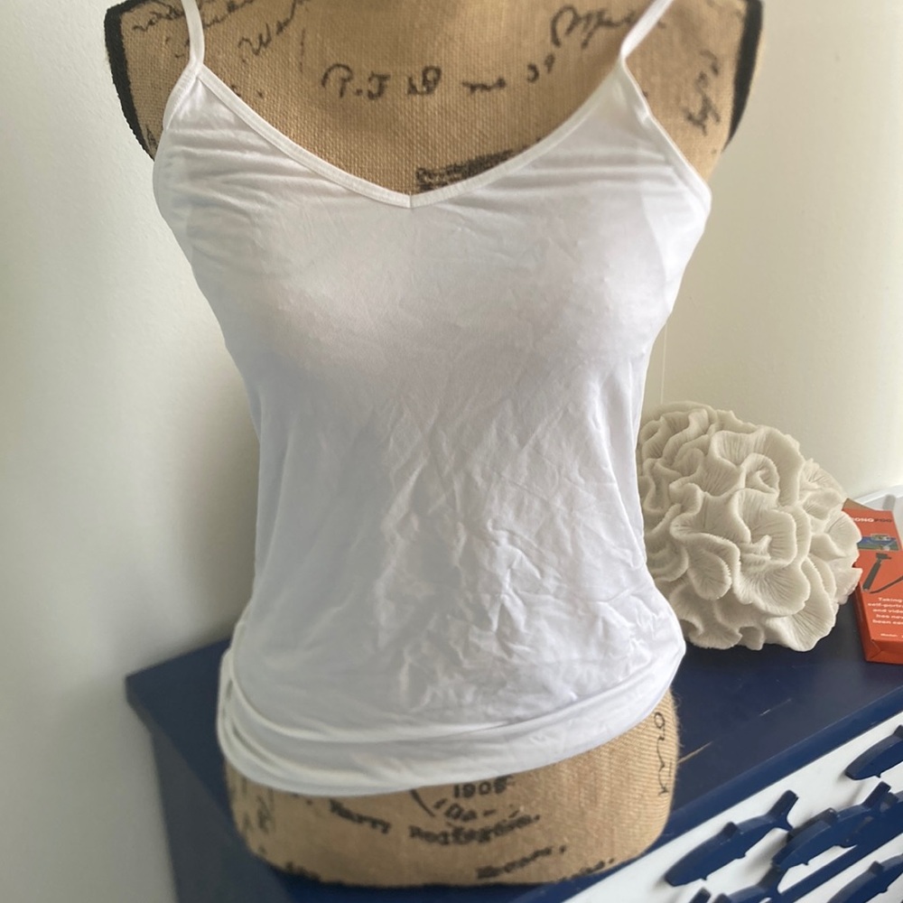White Spaghetti Strap Top